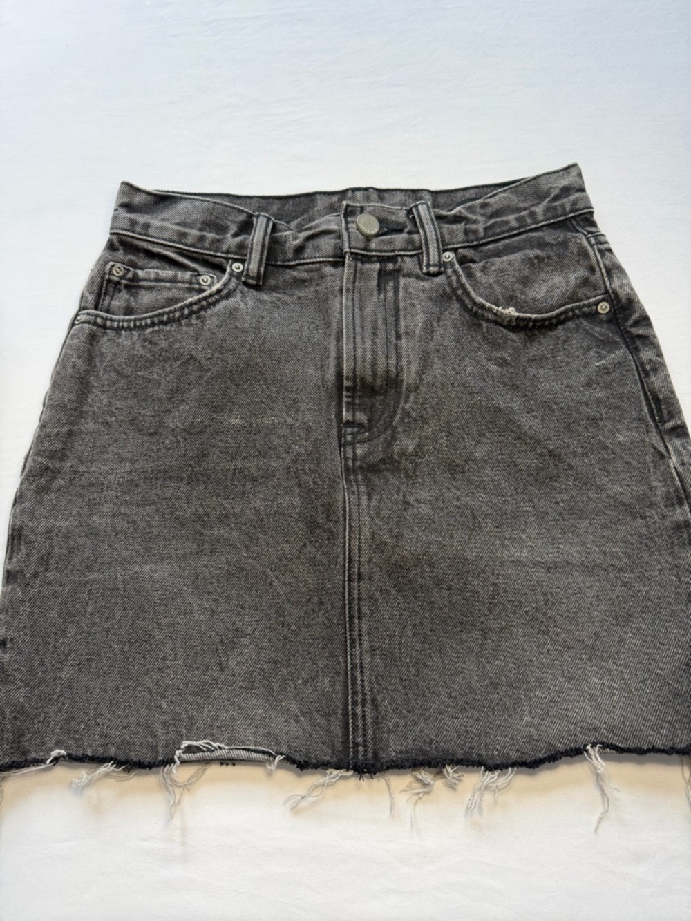 All saints jean skirt